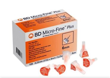 инсулиновая помпа: Иглы для шприц-ручек BD Micro-Fine Plus, предназначенные для инъекций