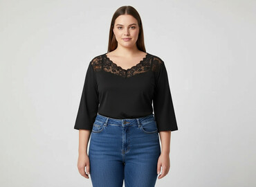 Bluzki: Shein Curve, Bluzka damska, rozmiar XL