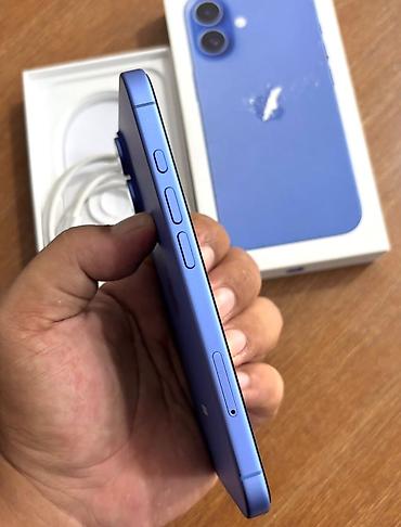 apple 6s qiymeti: IPhone 16, 256 GB, Göy, Zəmanət, Simsiz şarj, Face ID — 2