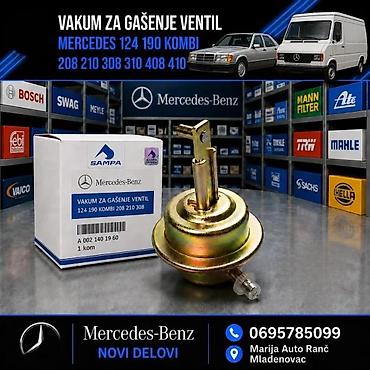 karburator: VAKUM ZA GASENJE MERCEDES 124 190 KOMBI 20 408 | Vakum gasenja na — 1