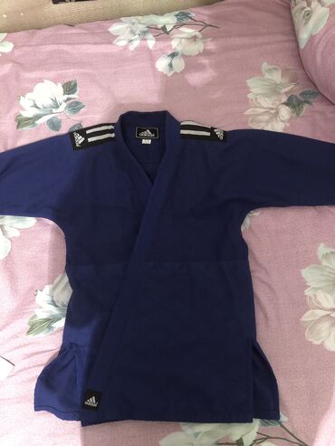 Спортивные костюмы: Кимано для дзюдо синий размер 4/170