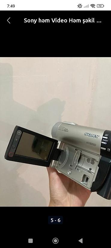 ucuz kamera sistemleri: Sony Handycam hibrid videokamera - Model: Sony Handycam Hybrid — 1