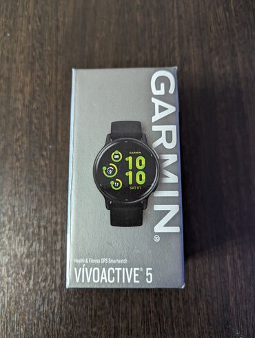 смарт smart: Garmin Vivoactive 5. Новые, в упаковке. Цвет черный