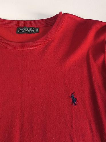 Свитера: Мужской свитер, XL, Polo Ralph Lauren, Б/у, цвет - Красный, Самовывоз, Платная доставка — 4