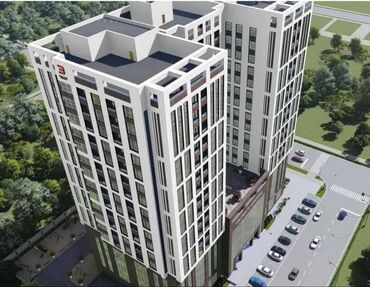 продоется 2 комнатная квартира: 2 комнаты, 64 м², Элитка, 18 этаж, ПСО (под самоотделку)