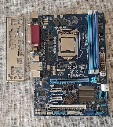 Bundle satılır - 105 AZN Ana plata : Gigabyte GA-B75M-D3V CPU 