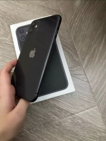 apple 11 ikinci el: IPhone 11, 128 ГБ, Черный, Отпечаток пальца, Беспроводная зарядка, Face ID