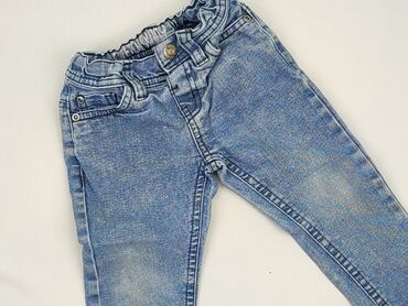 spodnie jeans sztruks: Spodnie jeansowe, DenimCo, 1.5-2 lat, 92, stan - Idealny