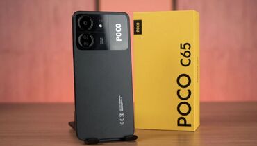 Poco: Poco C65, Новый, 128 ГБ, цвет - Черный, 1 SIM, 2 SIM, eSIM