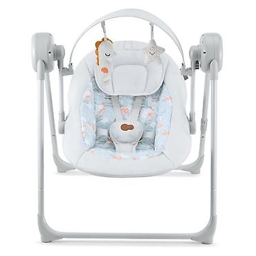 dechatlon skafanderi: Kinderkraft stolica za ljuljanje SWINGEE grey (šifra: KBSWIN00GRY) — 1