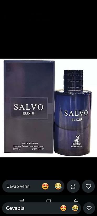gundəlik don: SALVO ELIXIR – Eau de Parfum, 60 ml (2.02 fl oz) - Brend: Maison — 1