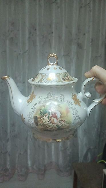 sultan chai: Чайник белый 800
Синий с пиалками 1300 — 1