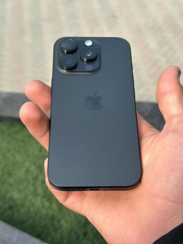 ноутбуки из сша: IPhone 16 Pro, Б/у, 128 ГБ, Black Titanium, Кабель, Коробка, Защитное стекло, 95 %