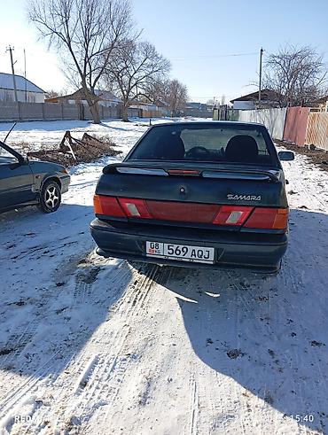 ВАЗ (ЛАДА): Представляем Lada Samara, четырехдверный седан в черном цвете — 3