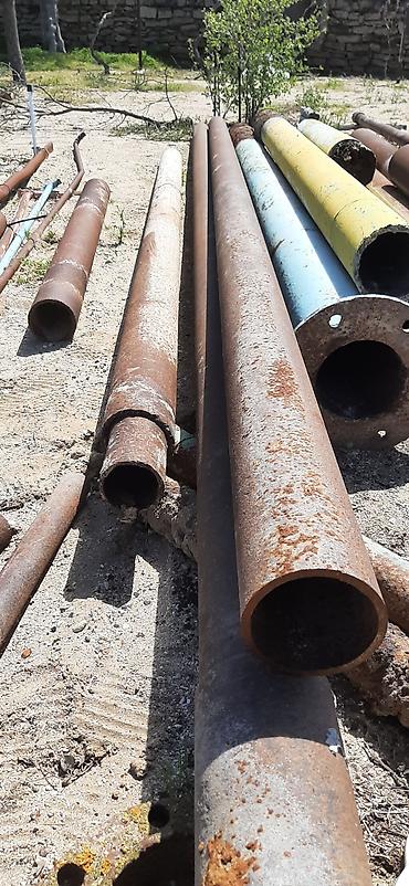 Metal borular: 150lik 26.50 metr qiymet 28azn 100luk 18.50 metr qiymet 22 azn — 2