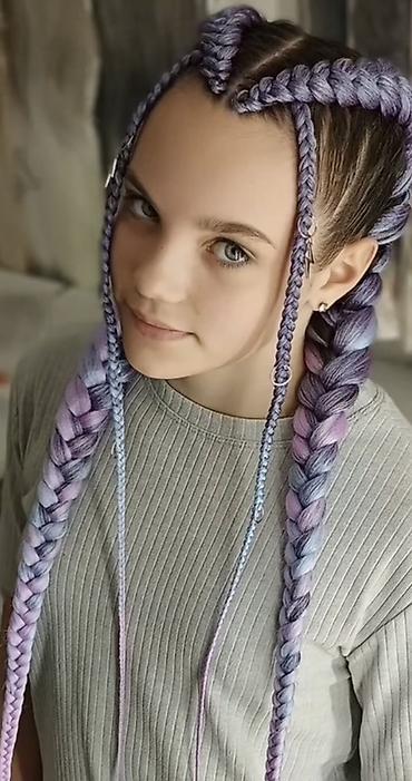 косим: Услуга: плетение афрокос и вариативных кос с канекалоном ✨ ИЩУ — 8