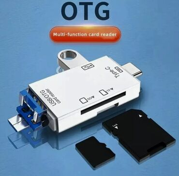 Digər ehtiyat hissələri: Çoxfunksiyalı KART OXUYUCU ADAPTERİ. SD, TF, CF kartları, eləcə də — 16