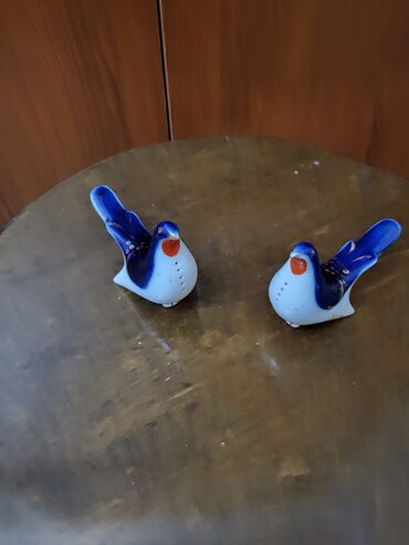 Digər dəstlər və servizlər: Kolleksiya üçün dekorativ porselen dəst - Porselen kaşa: Ağ əsaslı — 3