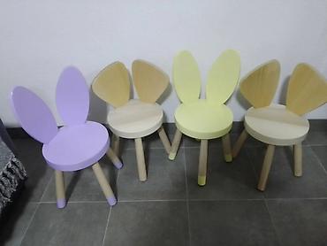 Setovi stolova i stolica: Zeka mis stolice fi26cm 3000din zeka mis fi 30 3100din kruna — 34