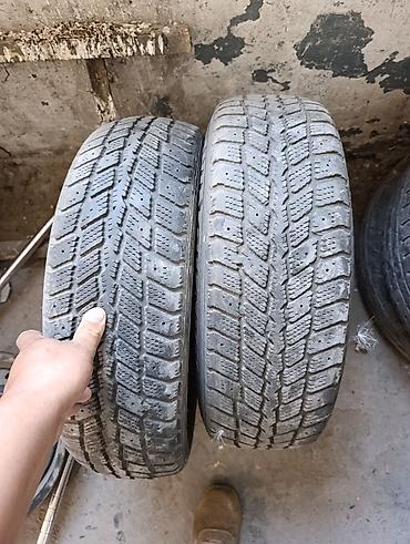mini v: Шины 185 / 70 / R 14, Зимняя шипованная, Б/у, Пара, Легковые, Roadstone — 1