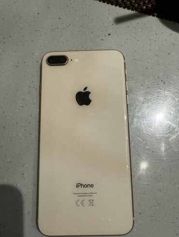 apple 8 plus: IPhone 8 Plus, 64 GB, Qızılı, Barmaq izi