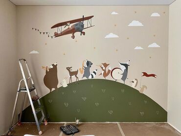 Декоративная роспись: Роспись стен детской, детского сада школ Оживим детскую комнату — 6