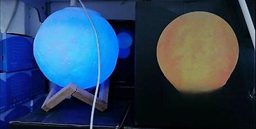 mirisljave svece: Mesec lampa 15cm velika. mesec lampa 15cm velika novo u originalnom — 1