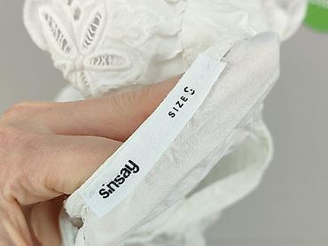bluzki bawełniane basic: Sinsay, Bluzka damska, rozmiar S — 6