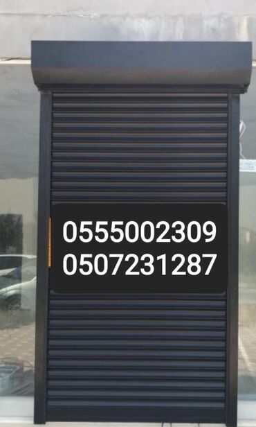 Manekenlər: JALÜZ QAPILAR. AVTOMATİK QAPILAR. GARAJ VE MAĞAZLAR ÜÇÜN