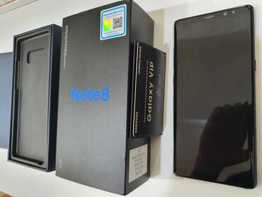 Samsung: Samsung Galaxy Note 8, 64 GB, rəng - Qara, Face ID, Düyməli, Sensor — 7