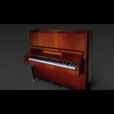 Masalar və oturacaqlar: Pianino yaxşı vəziyyətdədir, səsi var, klavişləri işləyir. Sadəcə uzun