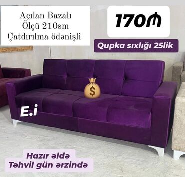 Masa və oturacaq dəstləri: Divan, Yeni, Açılan, Bazalı