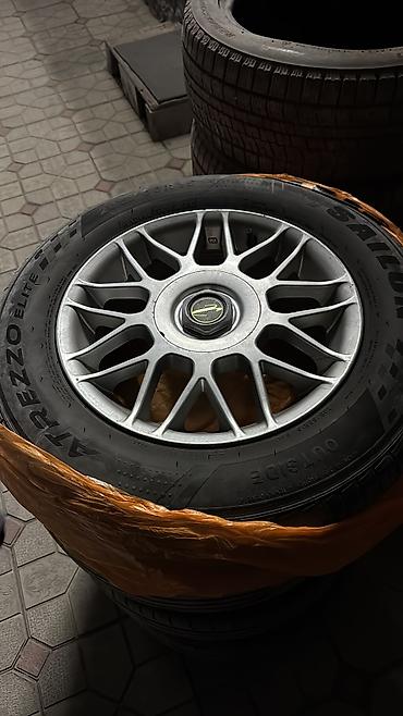 fit aria: Колеса в сборе 205 / 65 / R 15, Лето, Б/у, Комплект, Легковые, Литые, отверстий - 5 — 1