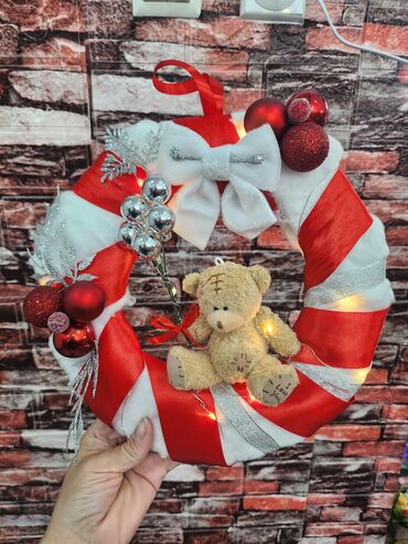 Praznična dekoracija: Venac, bоја - Šareno, Novo — 1