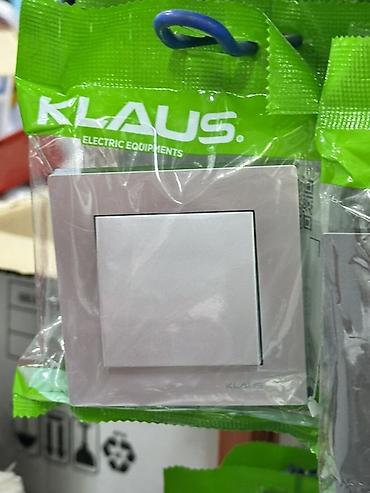 Выключатель KLAUS, серия Electric Equipments - Тип: одноклавишный