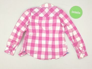 Shirt 5-6 years, condition - Very good, pattern - Cell, color - Pink