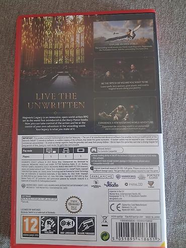 Nintendo Switch: Hogwarts Legacy – Nintendo Switch (Game-Key Card) - Platforma — 2