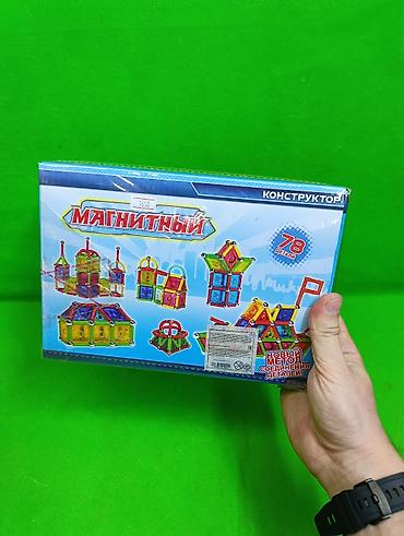 agu baby: Конструктор магнитный для развития детей🧩 Комплектация товара: 78 — 5