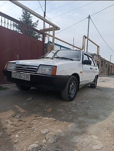 продажа авто с пробегом: Lada Samara (VAZ‑2109) hatchbek - Korpus: 5 qapılı ağ rəngli — 5