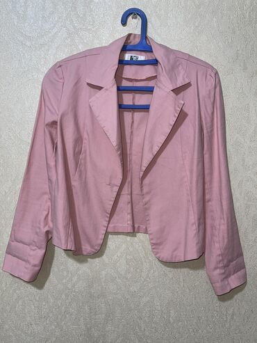 укороченный пиджак: Пиджак, Классическая модель, Без подклада, Без плечиков, Без пуговиц, Индия, S (EU 36)