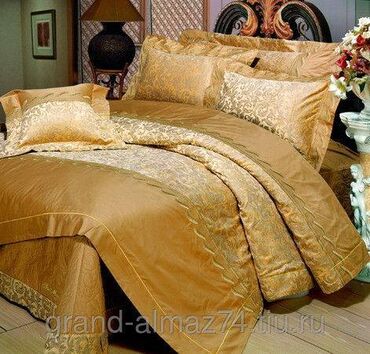 Örtüklər: Yataq üçün Yeni Xovlu rəng - Bej Yataq örtüyü — 4