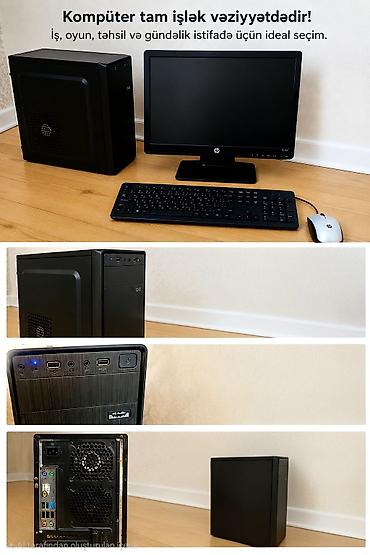 Masaüstü kompüterlər və iş stansiyaları: Prosessor: Intel Xeon E5-2689 (8 Nüvə / 16 Potok, 2.60 GHz) ​RAM — 2