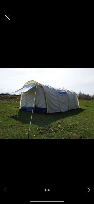 Палатки оригинал UNHCR(б/у)
Вместимость: 8-10чел
Цена:25.000