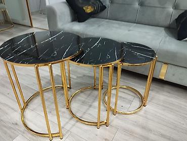 manıkur stolu: Gözəllik salonları və ofislər üçün premium mebel dəsti Tərkib: - — 9