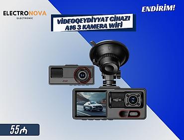 lk 007 kamera: 🎥 Videoqeydiyyat Cihazı A16 – 3 Kameralı WiFi Sistem Avtomobil və — 1