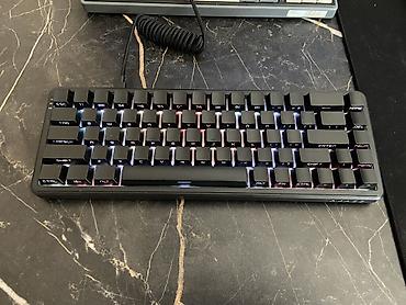 logitech mx: Клавиатура, Ajazz, Механическая, Проводное подключение, Размер: 65% — 1