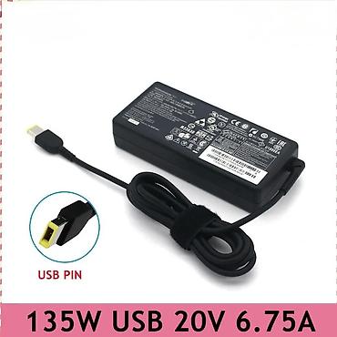 🔌Зарядное устройство для ноутбука Lenovo 135W Для ноутбука Lenovo