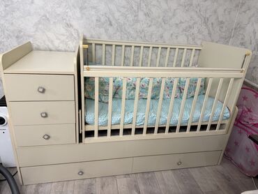 детская кровать шкаф трансформер: Детская кровать трансформер, Другой тип, цвет - Бежевый