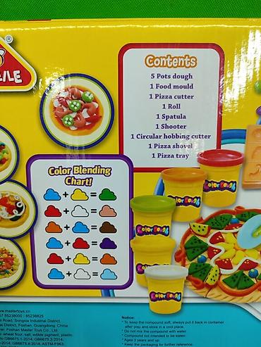 Другие товары для детей: Тесто для лепки Пицца для детского развития и творчества🟡🟠🟢 — 4