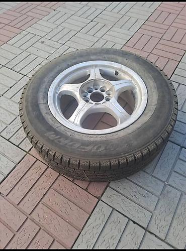 Шиналар жана дисктер: Дөңгөлөктөр монтажда 205 / 70 / R 15, Кыш, Колдонулган, Комплект, Куйма — 5